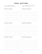 Load image into Gallery viewer, Goal Getting, printable